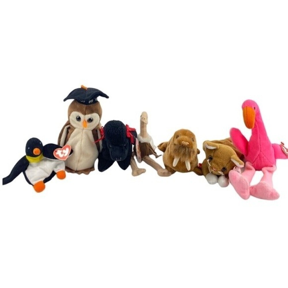 TY Beanie Babies Lot Of 7